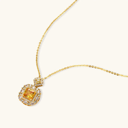 Parure Luxe Carrés Dorés | Alora Jewelry