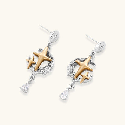 Parure Céleste Étoile et Lune | Alora Jewelry