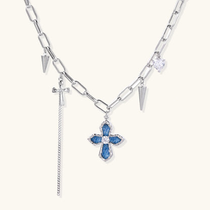 Chaîne Croix Divine Rébellion | Alora Jewelry