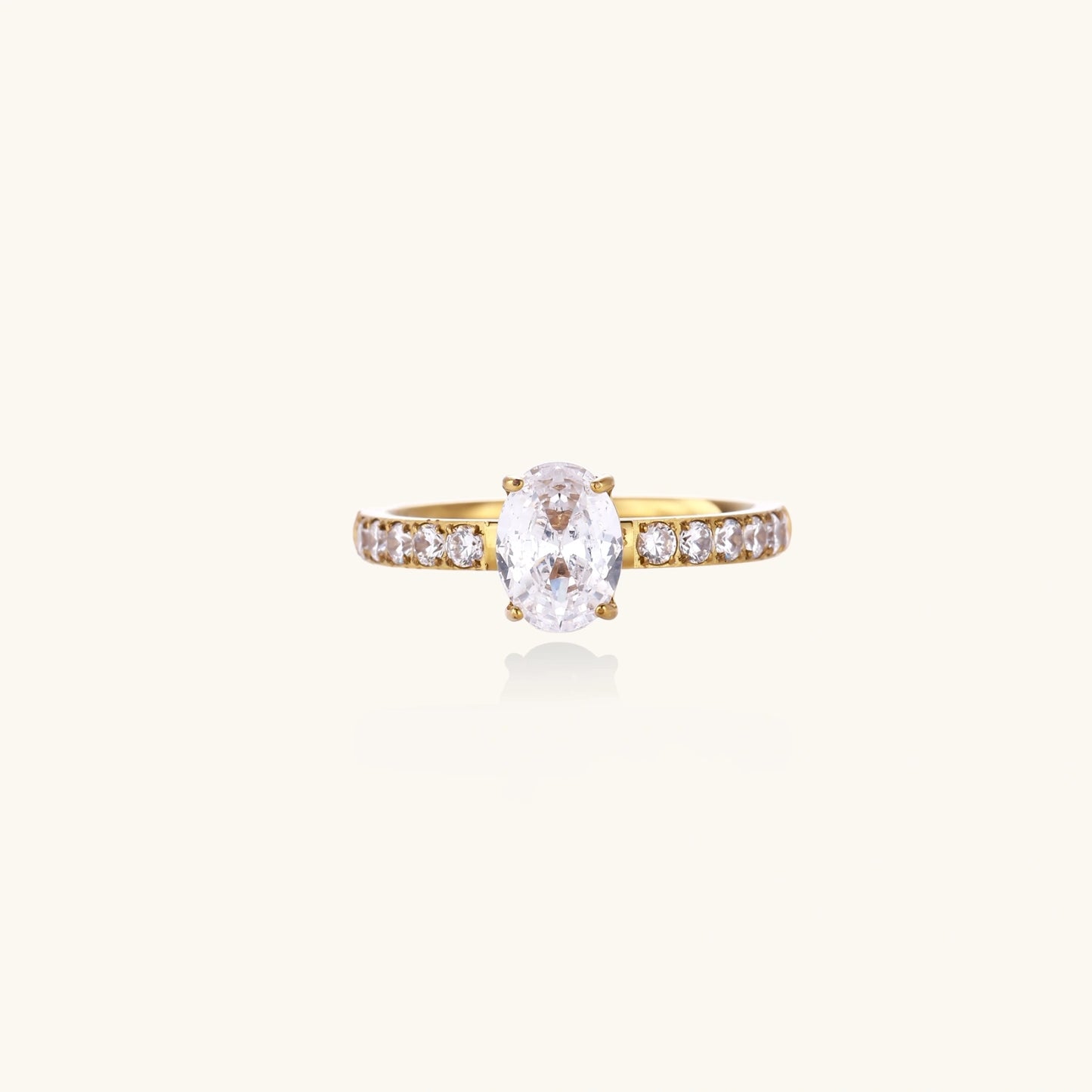 Bague Ovale Éternelle | Alora Jewelry