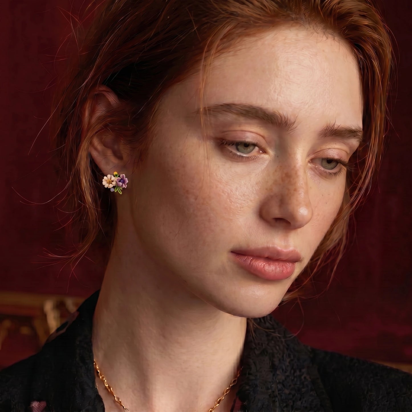 Clous de Jardin Fleurs Sauvages | Alora Jewelry